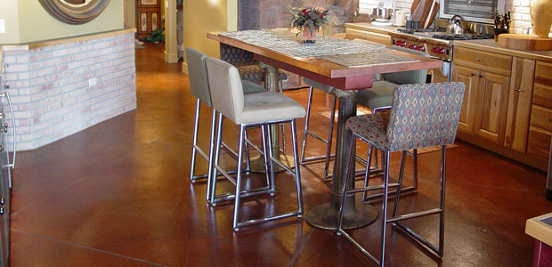 Grand Rapids Acid Stained Concrete Contractors